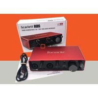 Thiết bị thu âm Focusrite Scarlett 2i2 Gen 3 Sound Card Âm Thanh - Focus USB Audio SoundCard 3rd - Gen3