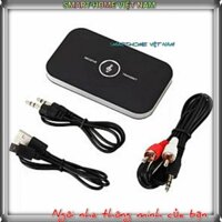 Thiết bị thu phát Bluetooth RT B6, Có pin sạc Kết nối tivi, máy tính với loa bluetooth