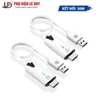 Thiết bị Thu & Phát Không Dây HDMI 30M Edup EH-WD9906 cho PC, LAPTOP, Camera , TV Box hỗ trợ fullHD