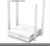 Thiết bị thu phát vô tuyến băng tầng kép TPLink Archer C24 (Router, Access Point, Range Extender)