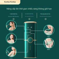 Thiết bị triệt lông điểm đông, triệt lông bằng laser, trẻ hóa da không đau, lông chân, lông môi, máy cạo râu toàn thân