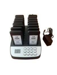 Thiết bị tự phục vụ 16 thẻ báo rung không dây từ xa KL-QC01H