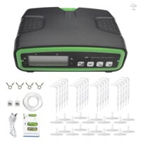 Thiết bị tưới nước tự động thông minh Máy bơm đôi hẹn giờ Máy tưới nước sân vườn Sân thượng Hệ thống tưới nhỏ giọt cho 20 chậu hoa