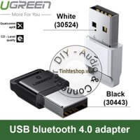 Thiết bị USB Bluetooth 4.0 Ugreen 30524 30443 APTX ( Receiver khoản cách 20met ) US192 CHính Hãng