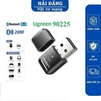 Thiết bị USB Bluetooth 5.3 Dongle cho PC chính hãng Ugreen 90225 cao cấp