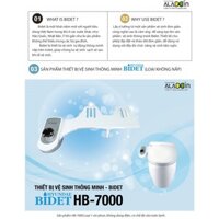 Thiết bị vệ sinh 1 vòi phun Hyundae Bidet HB-7000