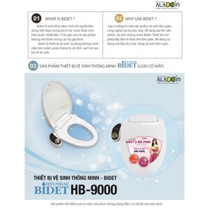 Thiết bị vệ sinh Hyun Dae Bidet HB-9000