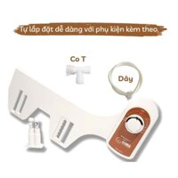 Thiết bị vệ sinh thông minh Bidet công nghệ Hàn Quốc, vòi rửa vệ sinh thông minh Bidet - bảo hành 24 tháng