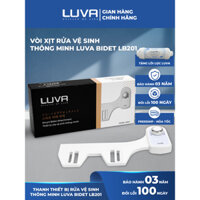 Thiết bị xịt rửa gắn bồn cầu LUVA Bidet bảo hành 3 năm đổi lỗi 100 ngày, 2 vòi rửa xuất Hàn Quốc