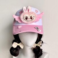 Thiết Kế Ban Đầu Labubububuku Cánh Mũ Bóng Chày Hoạt Hình Cô Gái Trái Tim Búp Bê Mũ Mùa Hè Thoáng Khí Xe Tải Cap pro
