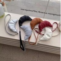 Thiết kế Bánh sừng bò siêu dễ thương, túi đeo vai mini thích hợp