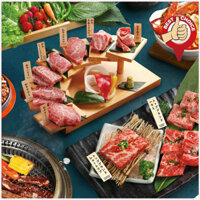 [Thiết kế chuẩn Nhật] Khay gỗ trang trí món ăn Sushi bậc thang 7 tầng - khay gỗ trưng bày món ăn phục vụ khách