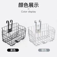 [Thiết Kế Có Thể Gập Lại] Giỏ Xe Đạp Giỏ Rau Củ Giỏ Xe Điện Giỏ Thú Cưng Khung Đậm Và Lớn Hơn Đa Năng