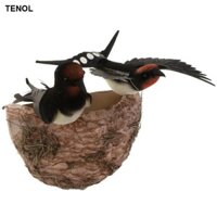 Thiết kế nhân tạo Bọt trang trí tượng hình chim