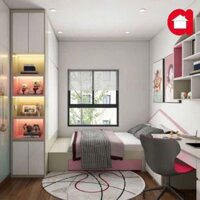 Thiết kế nội thất phòng ngủ bé gái hiện đại Amiz- BG002