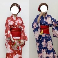 Thiết kế phong cách Nhật Bản Sakura Áo khoác lông vũ phong cách Nhật Bản cô gái mềm mại phong cách kimono Áo choàng tắm nữ