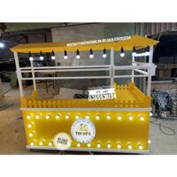 Thiết kế quầy pha chế trà sữa, tủ bán cafe