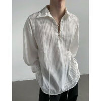 Thiết Kế Rời Kết Cấu Đặc Biệt Áo Sơ Mi Nam Nữ Cùng Phong Cách Sản Phẩm Mới Cung Điện Phong Cách Baroque Áo Sơ Mi Dài Tay Cao Cấp