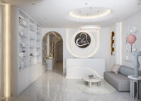 Thiết kế Spa trị mụn siêu hot tại Quận 4 - HCM cho chị Hạnh với diện tích mặt bằng 120m2