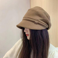 Thiết Kế Thời Trang Nồi Mùa Đông Mũ Nồi Nữ Mũ Cho Nữ Hình Bát Giác Newsboy Mũ