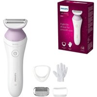 Thiết Kế Tinh Tế, Cạo Lông Chân, Tay Mềm Mại với Máy Cạo Lông Philips Lady Shaver Series 6000 BRL136/00