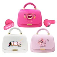 [Thiết Kế Túi Búp Bê barbie] Tai Nghe bluetooth 5.3 Âm Thanh hifi Không Dây disney sx-210 Gấu Dâu Tây Chuột mickey minnie barbie Quà Tặng Sinh Nhật