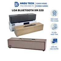 (Thiết kế vân gỗ) Loa Bluetooth XM-520 Nghe Nhạc Hay Âm Thanh Sống Động, Hỗ Trợ Cắm Usb Thẻ Nhớ Pin trâu