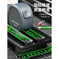 Thịnh Đại ® Thước dây tự khóa 5m dày và cứng, thước dây thép 10m, thước dây chính hãng cho gia đình, thước đo chính xác cao