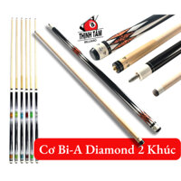 [THỊNH TÂM] Cơ Bida 2 Khúc Diamond, Gậy Bi-A Lỗ Líp Đài Loan