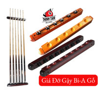[THỊNH TÂM] Giá Đỡ Cơ Bida - Kệ Để Gậy Bi-A bằng Gỗ Tự Nhiên Nguyên Thanh [ GIÁ ĐỠ CƠ BIDA ]