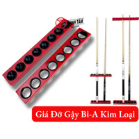 [THỊNH TÂM] Giá Đỡ Gậy Bida, Giá Treo Tường Gác Cơ Bi-A CLB