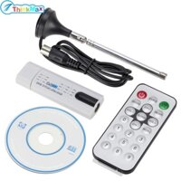 Thinkmax Bộ Thu Tín Hiệu Vệ Tinh Kỹ Thuật Số dvb-t2 / dvb-T / fm / dab Tv Tuner Usb Dongle Pk Mk809iv Kèm Điều Khiển Từ Xa