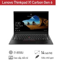 Thinkpad X1 Carbon Gen 6 i5-8350U | Ram 8GB | SSD 256GB | 14″ Full HD