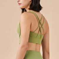 Thinkture Liền Mạch Nữ Đeo Vai Chữ Thập Cổ Chữ U Finess Underwer Đôi Nylon Thể Thao Áo Ngực Thoáng Khí Đẩy Lên Yoga Áo Ngực Thể Thao Chạy Bộ Tập Thể Dục Quần Áo Tập Gym