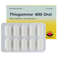 Thiogamma 600mg điều trị các rối loạn cảm giác do bệnh viêm đa dây thần kinh