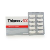 THIONERV 600-30 viên; thuốc điều trị bệnh đa dây thần kinh tiểu đường , bổ sung axit alpha-lipoic,bệnh nhân tiểu đường, Rối loạn chuyển hóa carbohydrate.