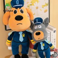 Thirstyaa Cảnh Sát Trưởng Labrado Sang Trọng Lông Tơ Trẻ Em Đi Kèm Búp Bê Quà Tặng Giáng Sinh