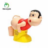 Thirstyaa Trẻ Em Xà Phòng Điện Bong Bóng Máy Thổi Hoạt Hình Âm Nhạc Đồ Chơi Ánh Sáng Trẻ Em / Trẻ Em Quà Tặng