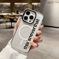 Thisisneverthat Ốp Sạc Từ Tính Không Dây Cho IPhone 11 14 15 Pro Max 12 13 Pro Max Cover 14 PLUS 15 PLUS Silicon Mềm Trong Suốt Ốp Lưng Chống Sốc