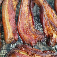 Thịt ba chỉ lợn gác bếp Tây Bắc, thịt ba chỉ lợn sấy đặc biệt thơm ngon dậm vị Tây Bắc không sử dụng hóa chất, phẩm