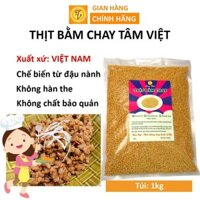 Thịt bằm chay (1kg), khô bằm chay, thịt bằm chay khô, đồ ăn chay thịt bằm khô chay Tâm Việt