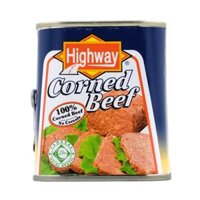 Thịt Bắp Bò Hầm, 100% Corned Beef, No Cereals, 12 oz (340g) - HIGHWAY
