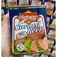 THỊT BÒ ĐÓNG HỘP HẢO HẠNG MỸ HIGHWAY CORNED BEEF 340gr
