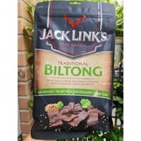 Thịt bò Khô Newzeland Jack Link's - Beef Jerky - nguyên chất Biltong (gói 245g)