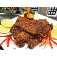 Thịt bò miếng Gia Long Ký gói 500g ăn liền