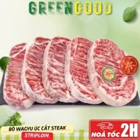 Thịt Bò Wagyu Úc Chuyên Steak Nướng, BBQ Cực Ngon 200gr/miếng/túi nhập khẩu làm Beefsteak