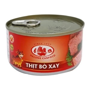 Thịt bò xay Halong Canfoco hộp 170g