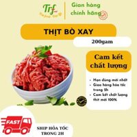 Thịt bò xay TRF khay 200gChỉ giao hỏa tốc HN