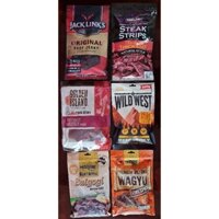 Thịt bò/heo khô Úc - Newzeland - Mỹ ( Mariani/ Jack Link's / Golden Island/ Hank's/ Kirland ) jerky