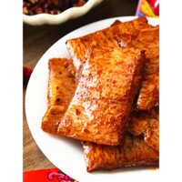 Thịt chay thái nhỏ 500g thịt nướng dải cay bít tết chay không chiên số lượng lớn sản phẩm đậu phụ khô đồ ăn nhẹ thông th